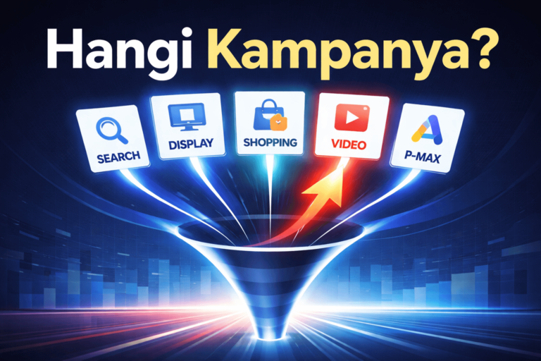 Google Ads Kampanyaları: Türler, Kurulum ve Optimizasyon Rehberi