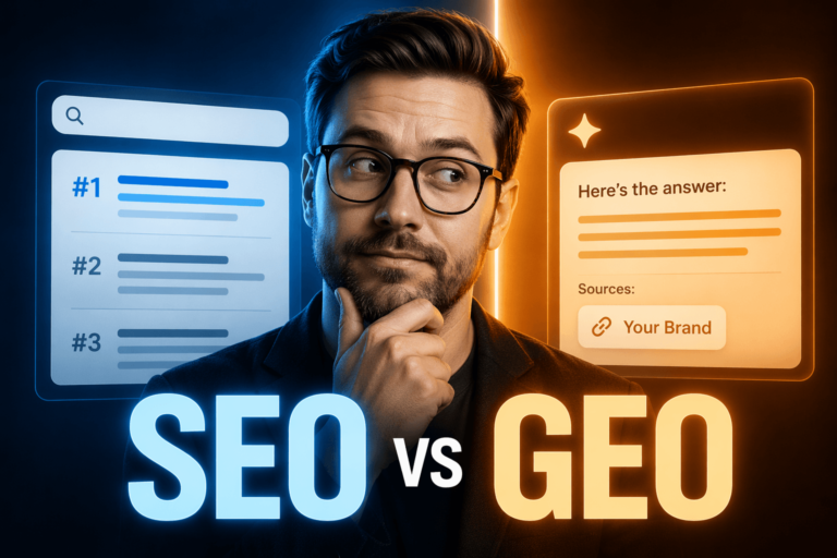 GEO ve SEO Arasındaki Fark: Üretken Motor Optimizasyonu Rehberi