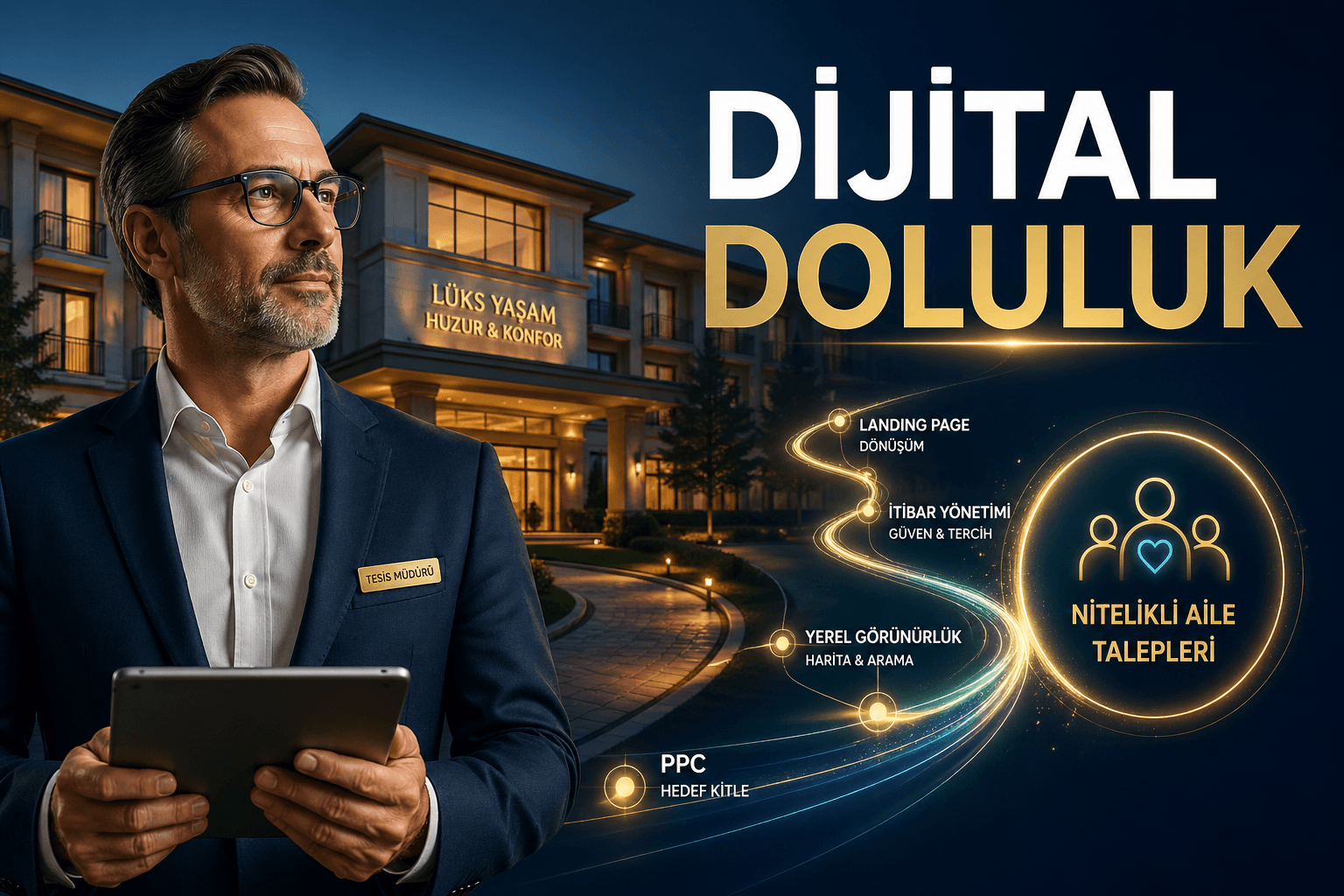 Lüks Huzurevi Dijital Pazarlama Stratejisi: Kapsamlı Uygulama Rehberi