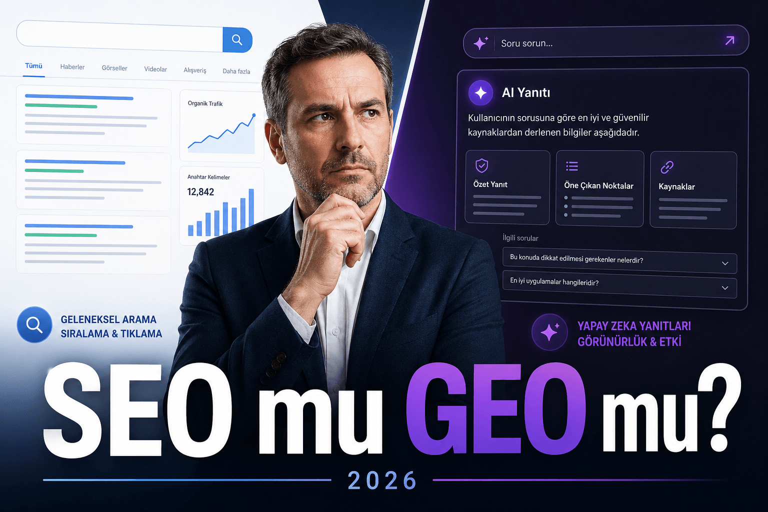 SEO Ajansı mı GEO Ajansı mı? 2026’da Hangisine İhtiyacınız Var?