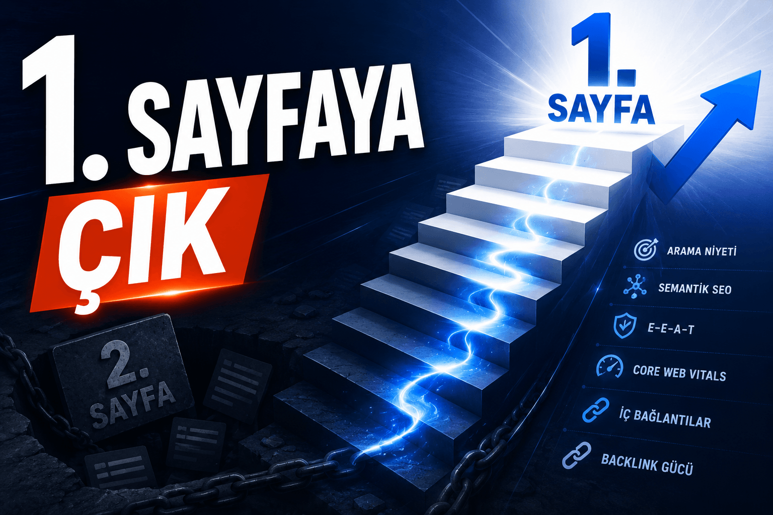Google’da 2. Sayfada Takılı mı Kaldınız? 1. Sayfaya Çıkma Rehberi