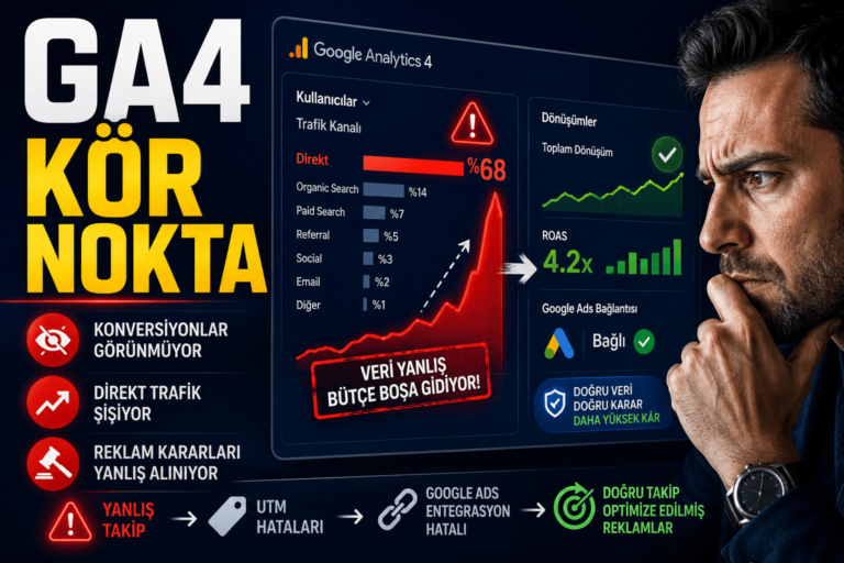 Google Analytics 4 Kullanım Kılavuzu: Kurulumdan Reklam Optimizasyonuna Tam Rehber