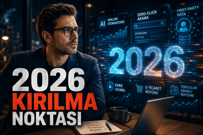 2026 Dijital Pazarlama Trendleri: Markaların Bilmesi Gerekenler